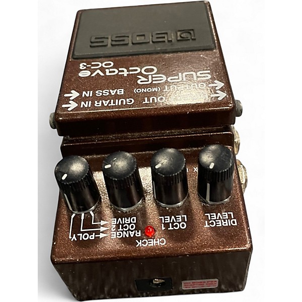 Used BOSS OC3 Super Octave Effect Pedal