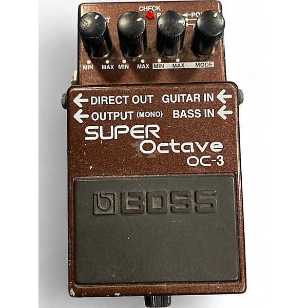 Used BOSS OC3 Super Octave Effect Pedal