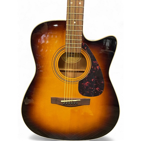Used Yamaha FX335C Tobacco Sunburst Acoustic Electric Guitar