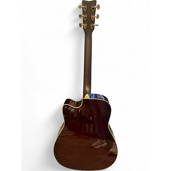 Used Yamaha FX335C Tobacco Sunburst Acoustic Electric Guitar