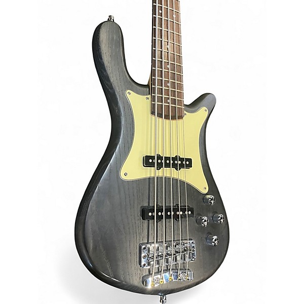 Used Warwick Pro Series Streamer CV 5 nirvana black Electric Bass Guitar
