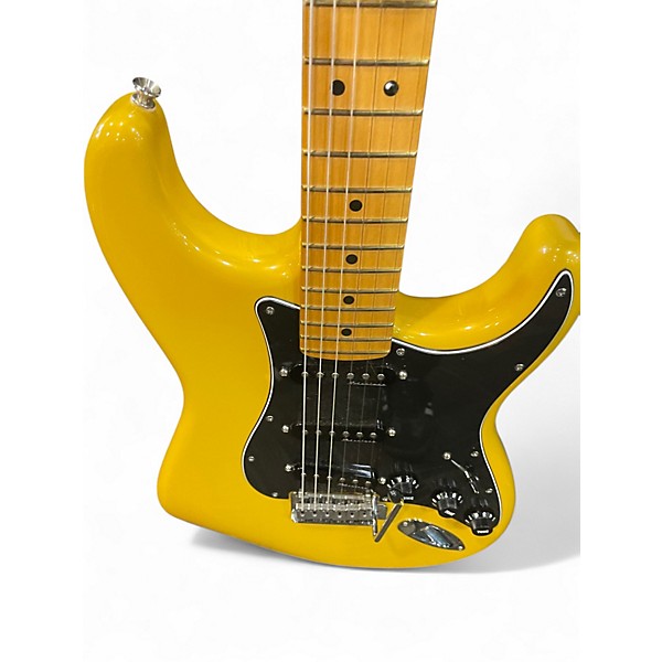 Used Fender Player II Modified Stratocaster Yellow Solid Body Electric Guitar