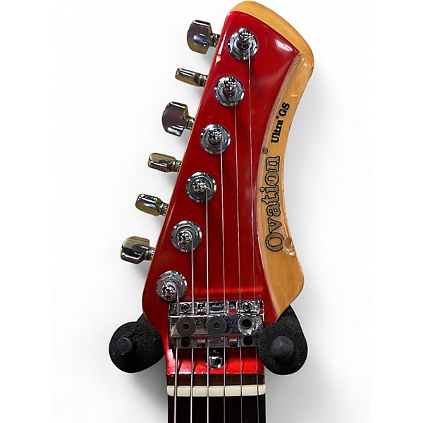 Used Ovation ULTRA GS RED Solid Body Electric Guitar