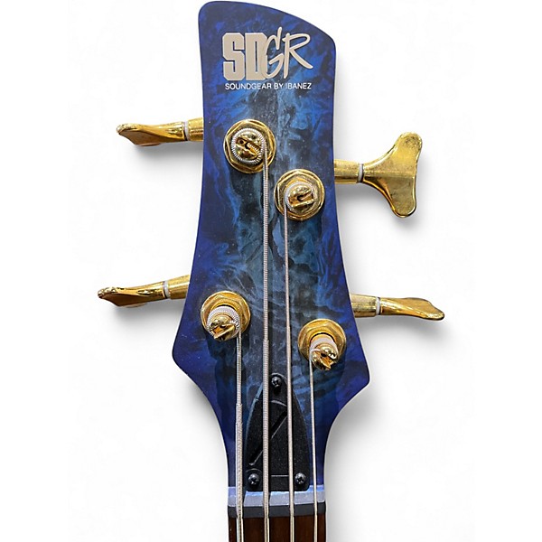 Used 2020s Ibanez SR300EDX COSMIC BLUE FROZEN MATTE Electric Bass Guitar