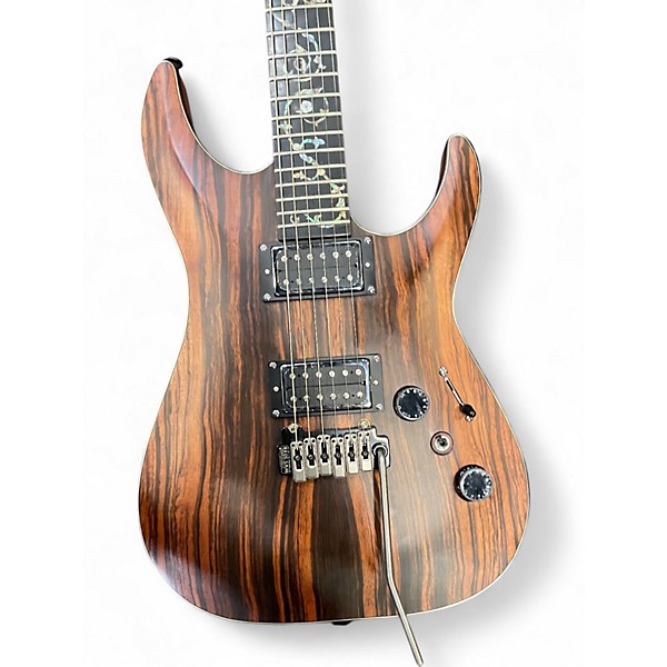 Used Schecter Guitar Research C-1 Exotic Ebony Solid Body Electric Guitar