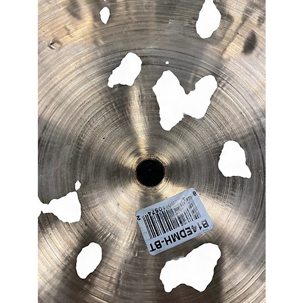 Used MEINL 14in Byzance Dark Hi Hat Pair Cymbal