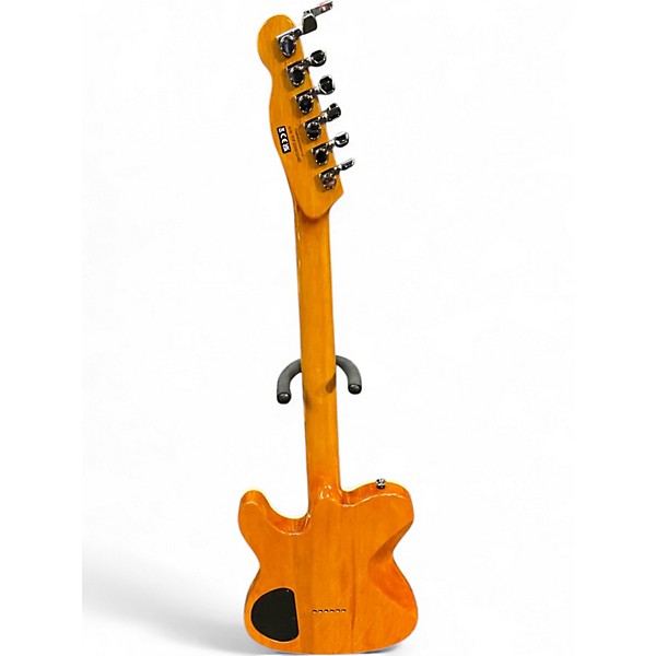 Used Fender Special Edition Custom Telecaster FMT HH Amber Solid Body Electric Guitar