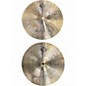 Used Diril 15in Ibrahim Master Design Series Raw Bell Hihat Pair Cymbal thumbnail