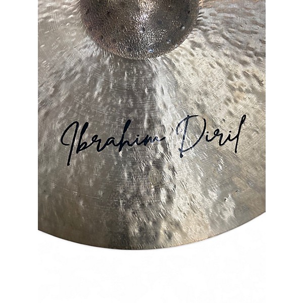 Used Diril 22in Ibrahim Master Design Series Raw Bell Ride Cymbal