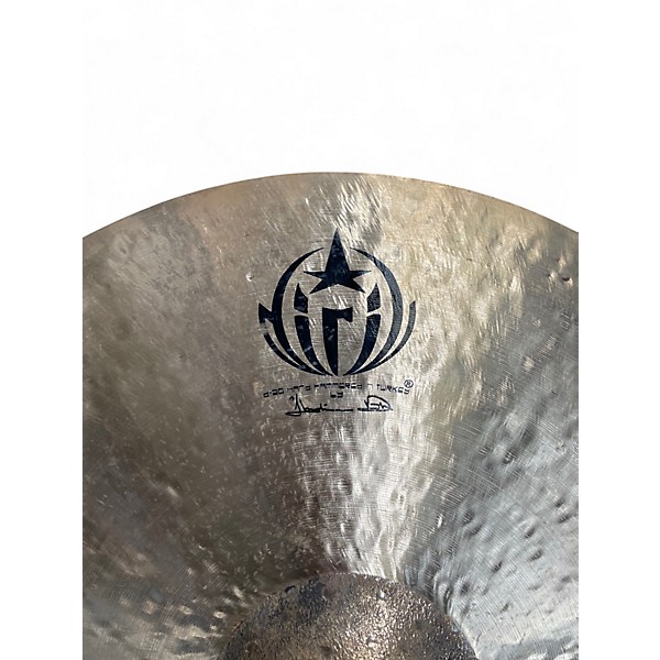 Used Diril 22in Ibrahim Master Design Series Raw Bell Ride Cymbal