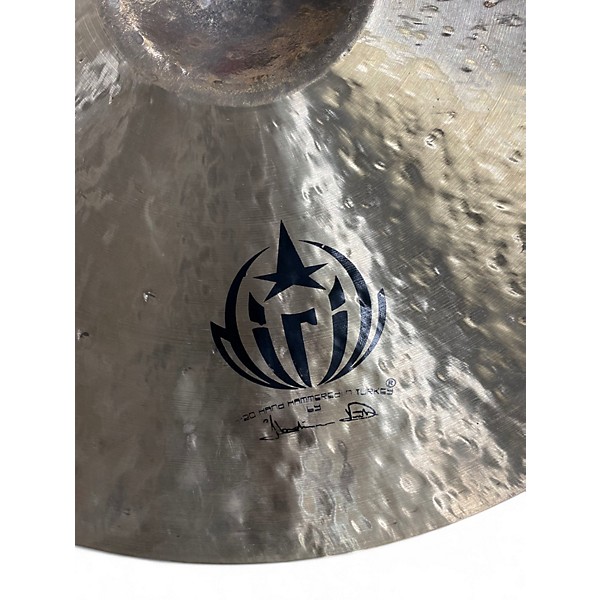 Used Diril 22in Ibrahim Master Design Series Raw Bell Ride Cymbal