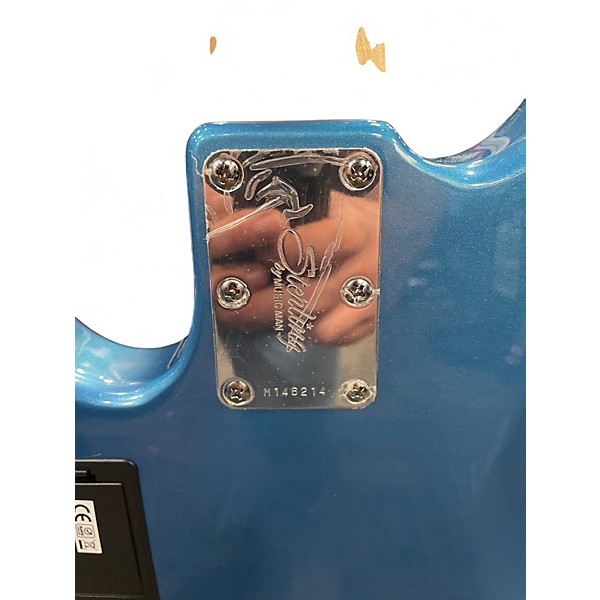 Used Sterling by Music Man StingRay pelham blue sparkle Electric Bass Guitar