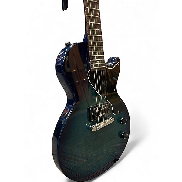 Used Epiphone Les Paul Junior Trans Blue Solid Body Electric Guitar