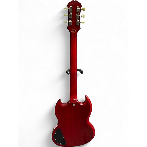 Used Epiphone SG Pro Red Solid Body Electric Guitar