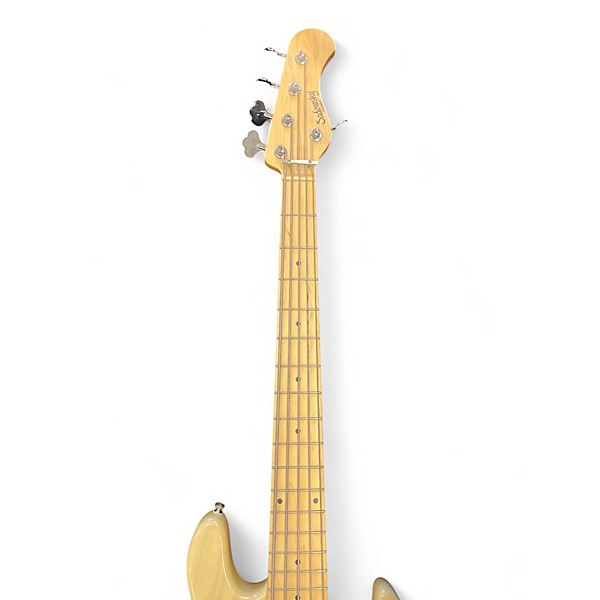 Used Sadowsky Guitars Metro MV5TWH Vintage Series transparent white Electric Bass Guitar