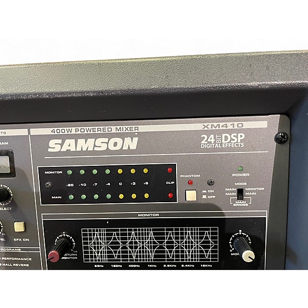 Used Samson XM410 Powered Mixer