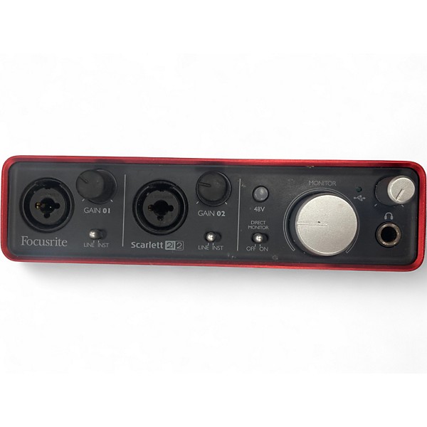 Used Focusrite Scarlett 2i2 Audio Interface