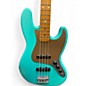 Used Squier 40TH ANNIVERSARY JAZZ BASS VINTAGE EDITION SATIN SEAFOAM Electric Bass Guitar
