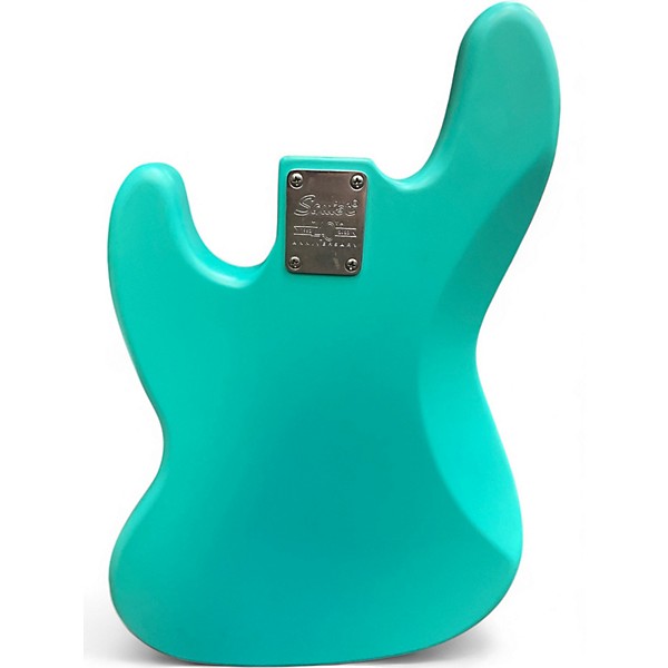 Used Squier 40TH ANNIVERSARY JAZZ BASS VINTAGE EDITION SATIN SEAFOAM Electric Bass Guitar