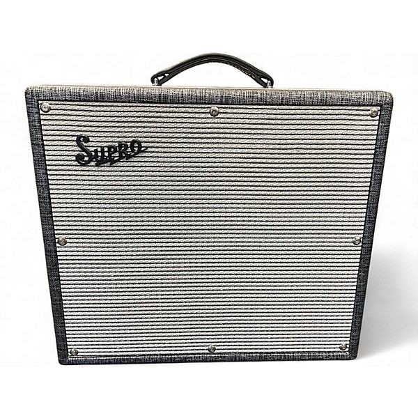 Used Supro 1695TJ Black Magick 25W 1x12 Tube Guitar Combo Amp
