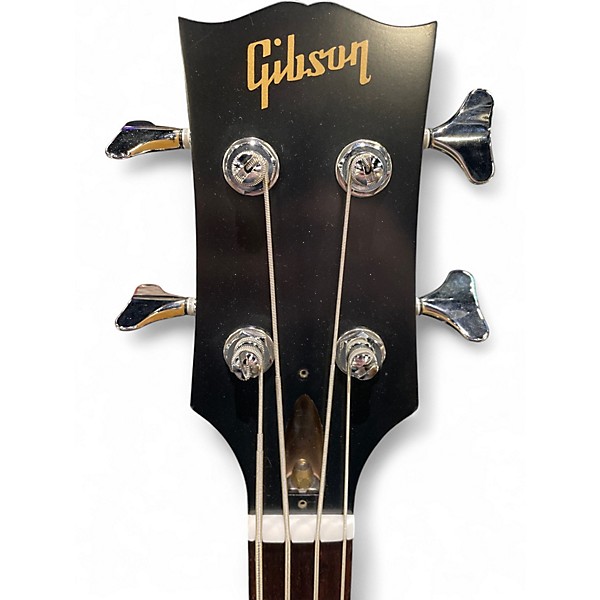 Used 2013 Gibson EB4 Alpine White Electric Bass Guitar