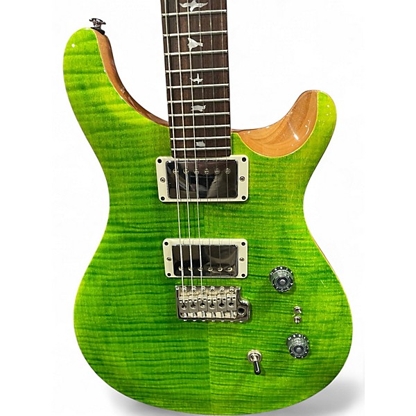 Used PRS SE Custom 24 Green Solid Body Electric Guitar