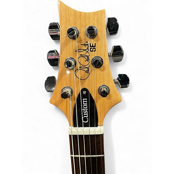 Used PRS SE Custom 24 Green Solid Body Electric Guitar