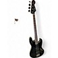 Used Fender Aerodyne 4-String Jazz Bass Black Electric Bass Guitar thumbnail