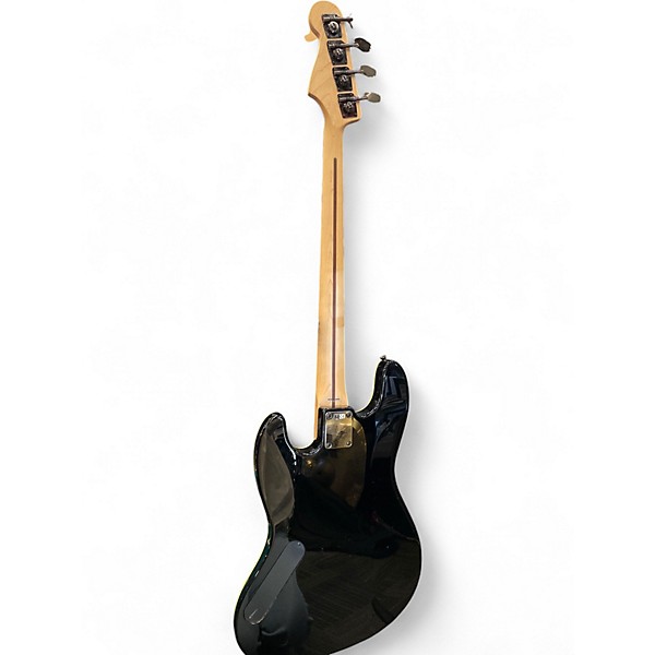 Used Fender Aerodyne 4-String Jazz Bass Black Electric Bass Guitar