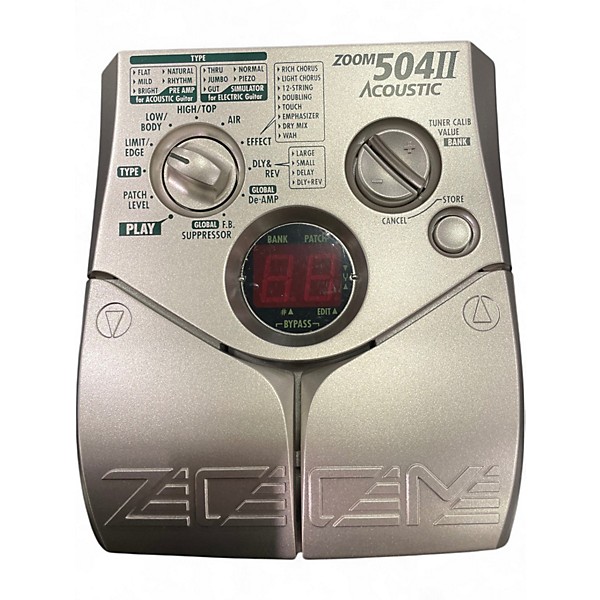 Used Zoom 504 II ACOUSTIC Effect Processor