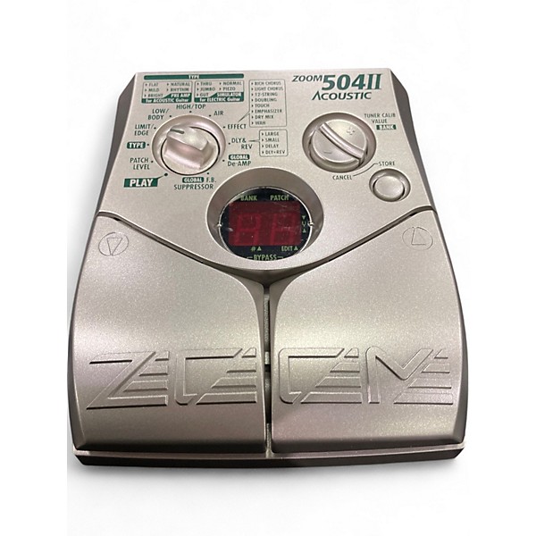 Used Zoom 504 II ACOUSTIC Effect Processor