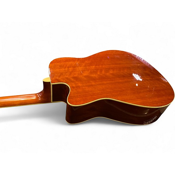 Used Yamaha FGX720SCA Natural Acoustic Electric Guitar