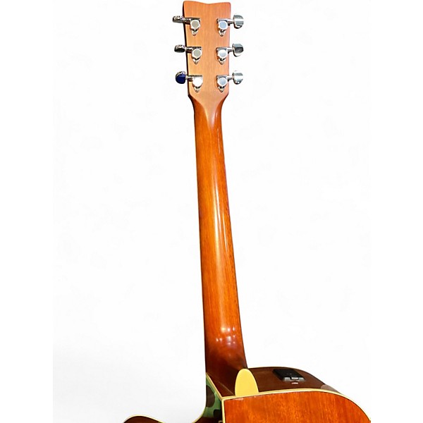 Used Yamaha FGX720SCA Natural Acoustic Electric Guitar