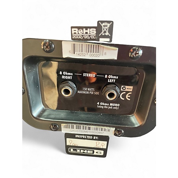 Used Line 6 Spider 412 4x12 Slant Guitar Cabinet