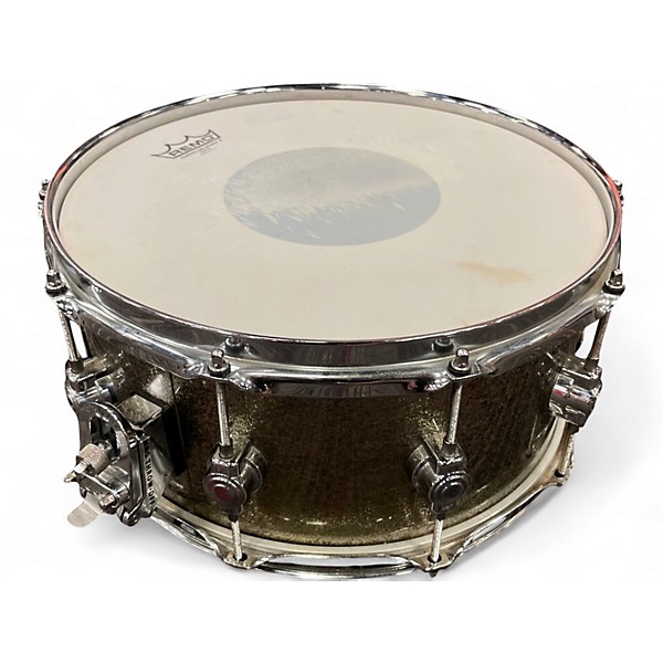 Used DW 4 Piece Performance Series Titanium Sparkle Drum Kit