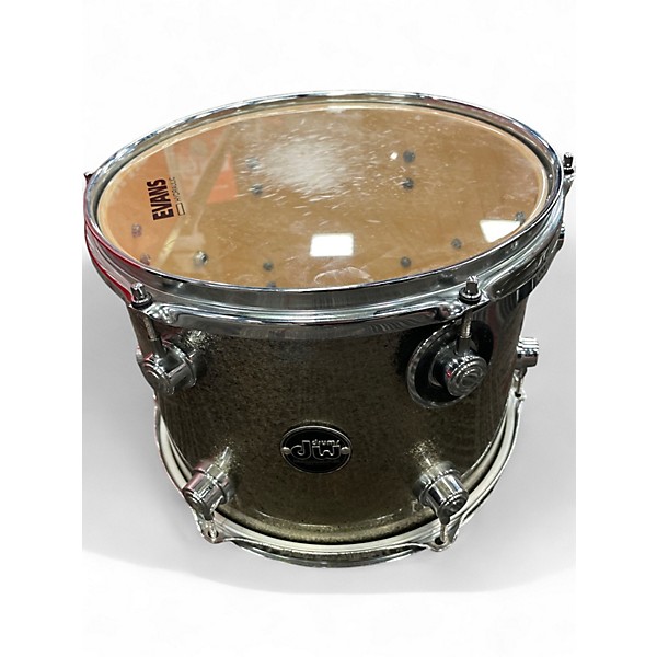 Used DW 4 Piece Performance Series Titanium Sparkle Drum Kit