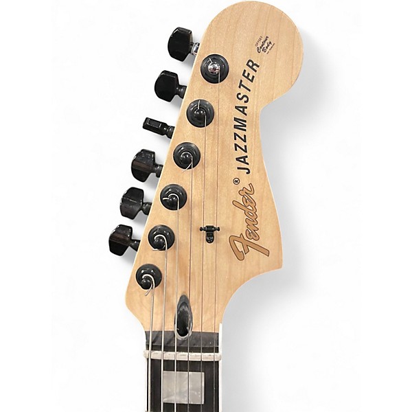 Used Fender Jim Root Signature Jazzmaster White Solid Body Electric Guitar