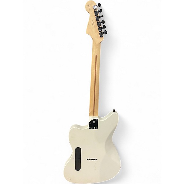 Used Fender Jim Root Signature Jazzmaster White Solid Body Electric Guitar