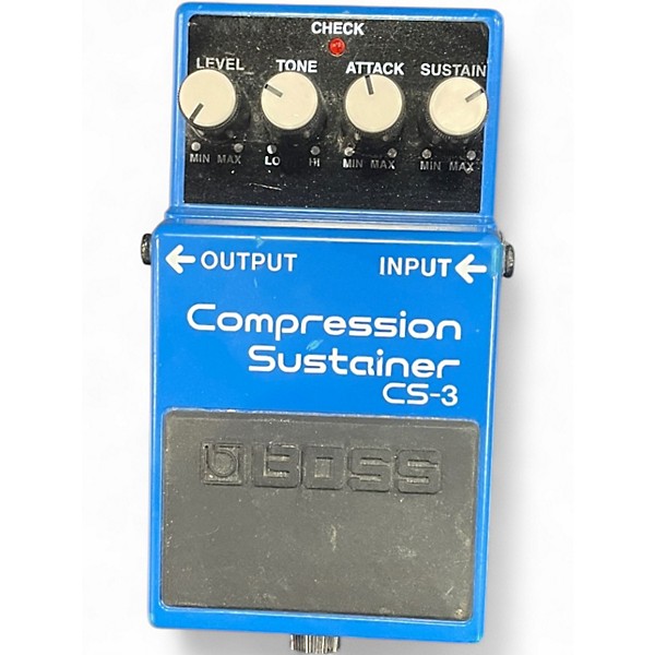 Used BOSS CS3 Compressor Sustainer Effect Pedal
