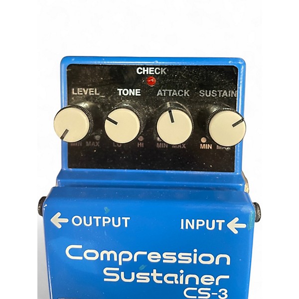 Used BOSS CS3 Compressor Sustainer Effect Pedal