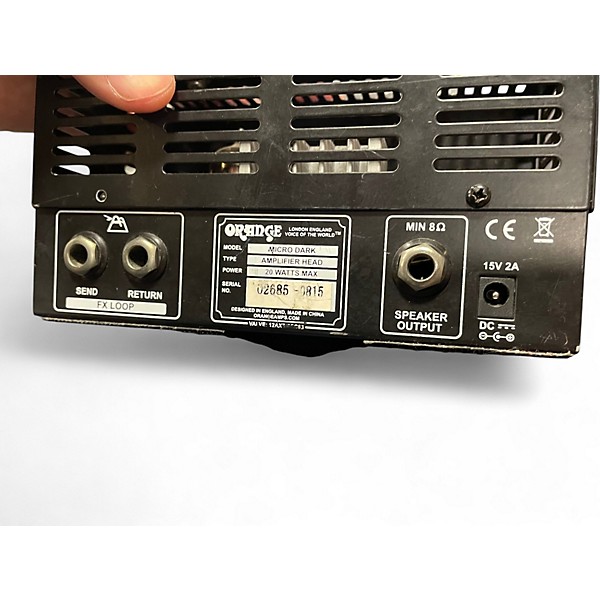 Used Orange micro dark head 20w Guitar Cabinet