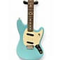 Used Fender Player 2 Mustang Aquatone Blue Solid Body Electric Guitar
