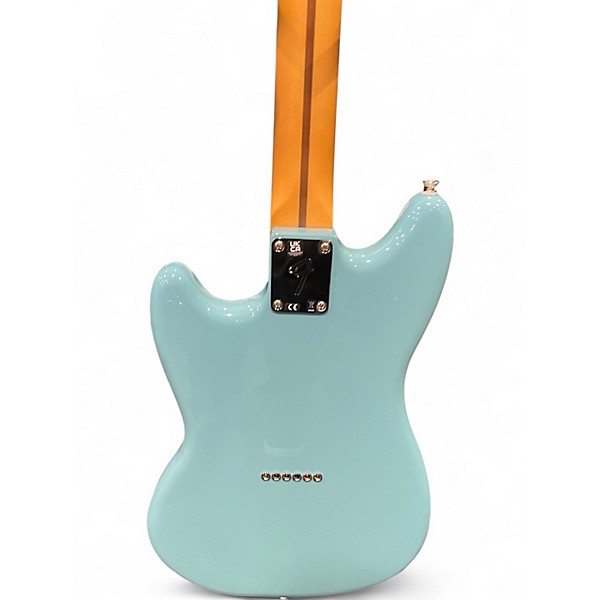 Used Fender Player 2 Mustang Aquatone Blue Solid Body Electric Guitar