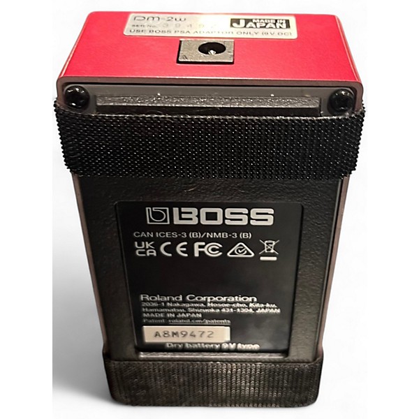 Used BOSS DM2W Delay Waza Craft Effect Pedal