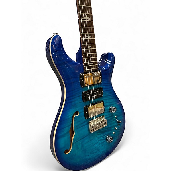 Used PRS SE SPECIAL SEMI-HOLLOW Lake Blue Hollow Body Electric Guitar