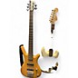 Used Warwick Corvette 5 String Natural Electric Bass Guitar thumbnail