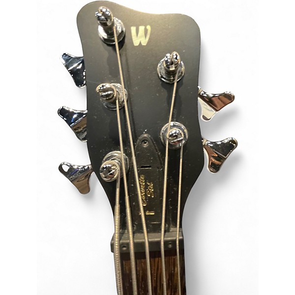 Used Warwick Corvette 5 String Natural Electric Bass Guitar