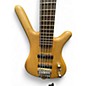 Used Warwick Corvette 5 String Natural Electric Bass Guitar