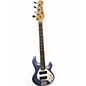 Used Sterling by Music Man Ray5 5 String Purple Electric Bass Guitar thumbnail