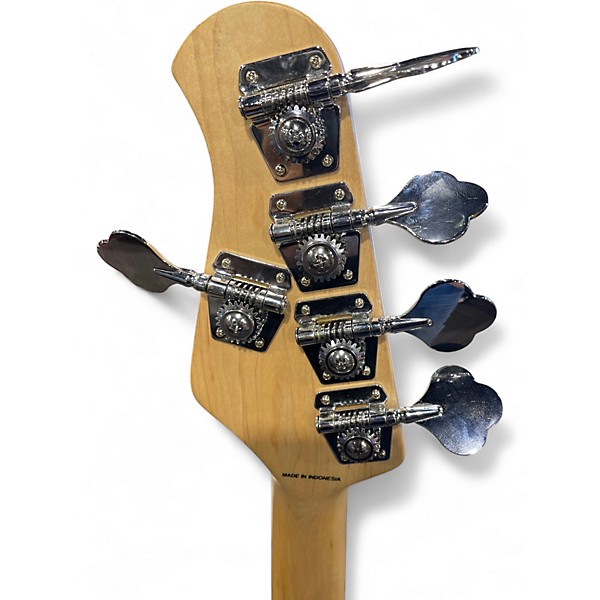 Used Sterling by Music Man Ray5 5 String Purple Electric Bass Guitar